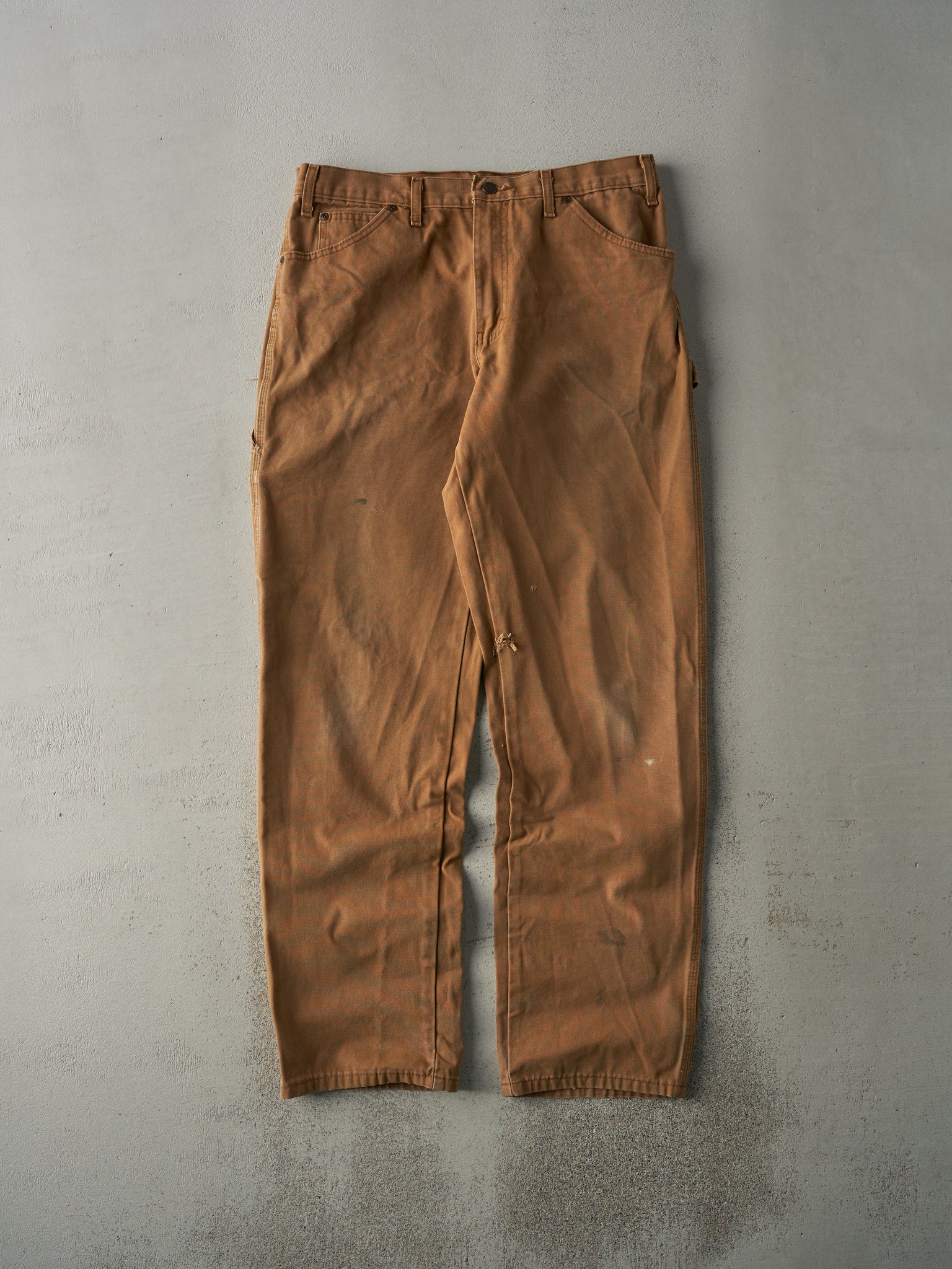 Vintage 90s Camel Dickies Carpenter Pants (34x33.5)