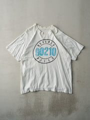 Vintage 90s White Beverly Hills 90210 Single Stitch Tee (XL)