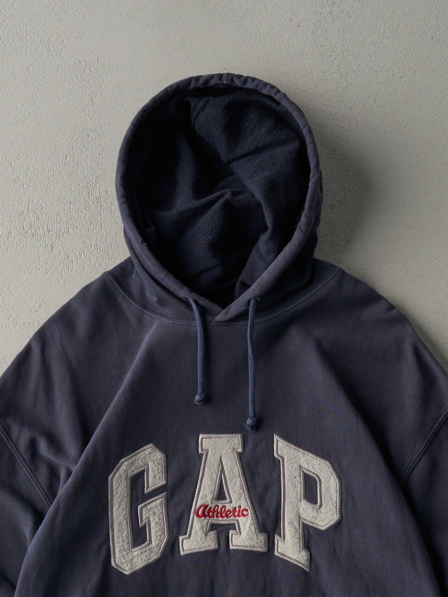 Vintage Y2K Navy Blue Gap Athletic Hoodie (L)