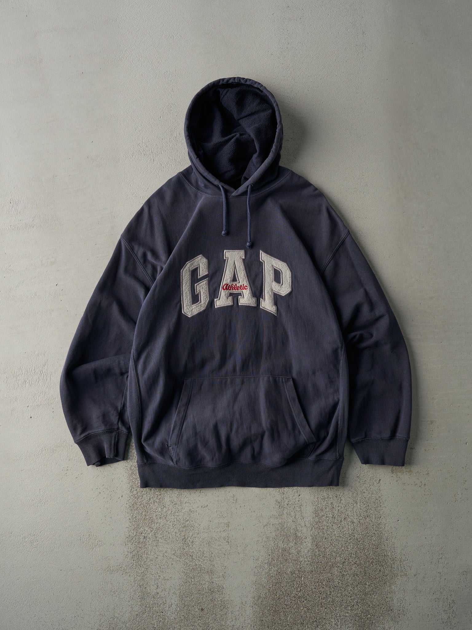 Vintage Y2K Navy Blue Gap Athletic Hoodie (L)