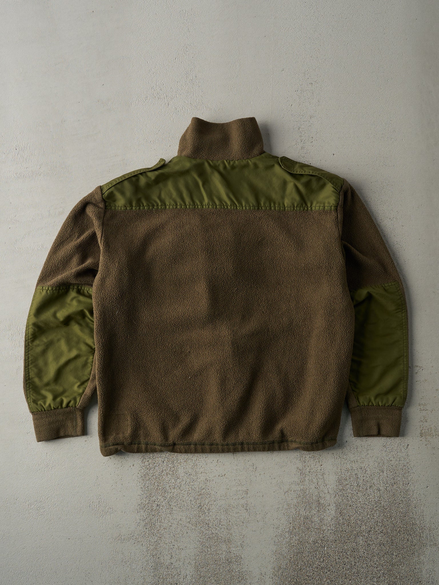 Vintage 90s Green Fleece Zip Up Jacket (M/L)