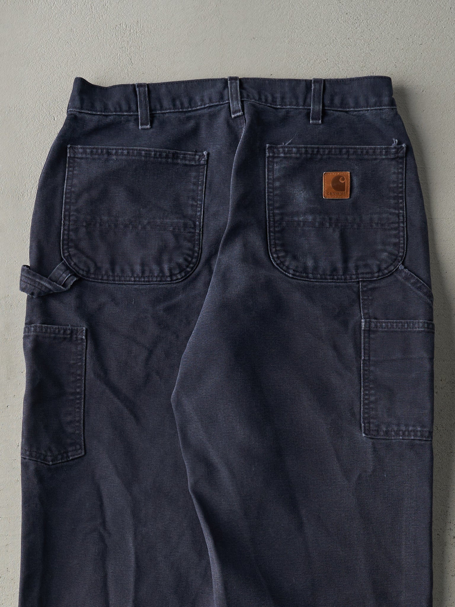 Vintage Y2K Navy Blue Carhartt Carpenter Pants (31x30)