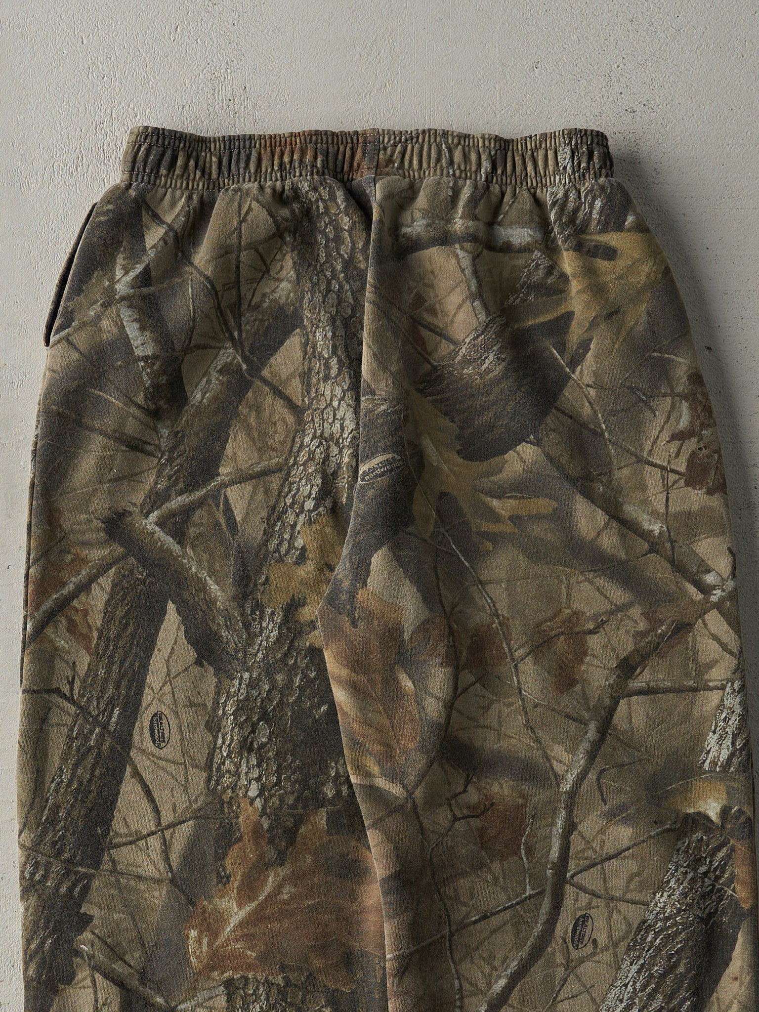 Vintage Y2K Camo Realtree x Outfitters Ridge Sweat Pants (26x25.5)