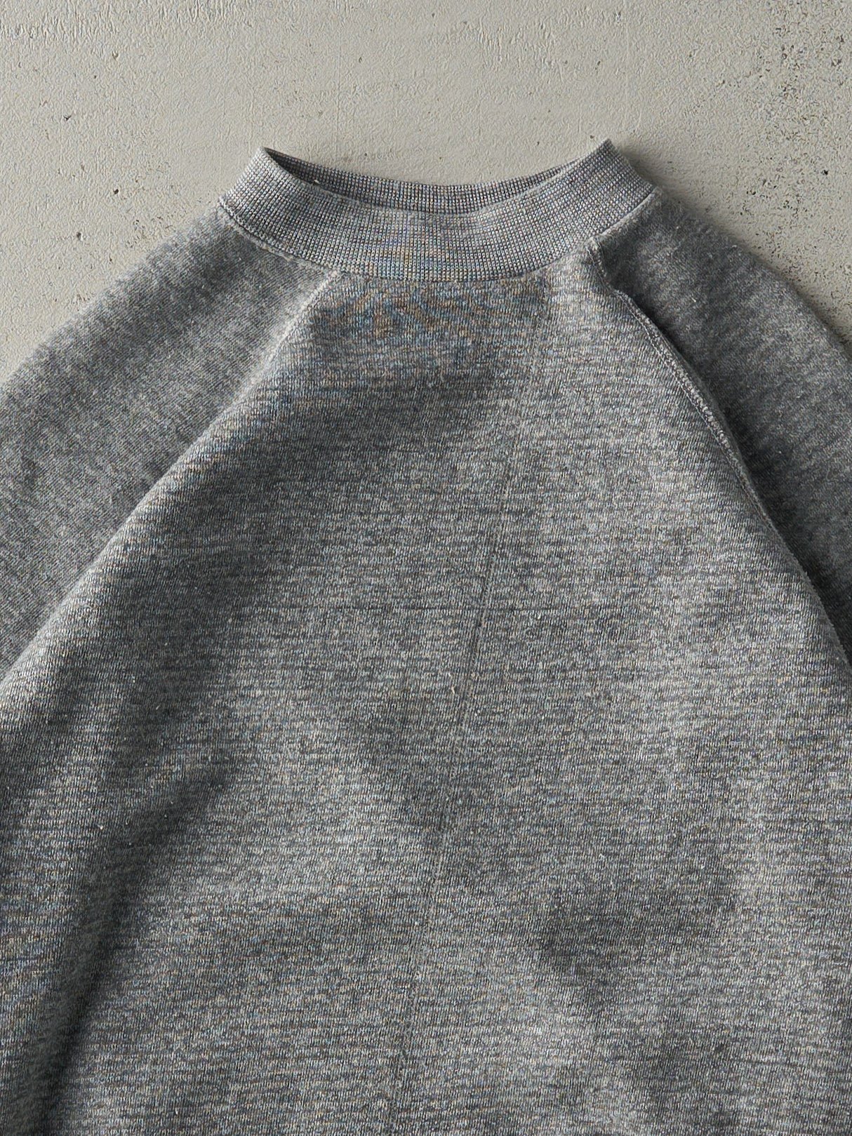 Vintage 80s Grey Blank Crewneck (M)