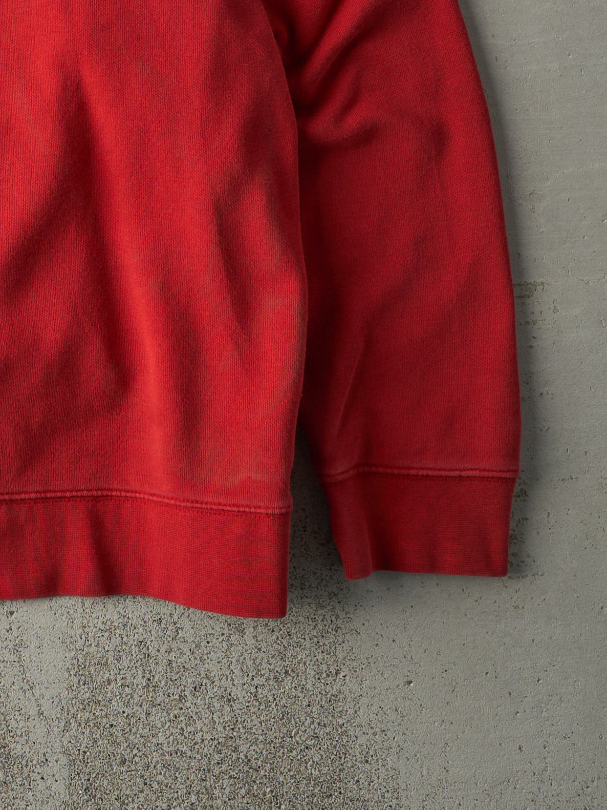 Vintage Y2K Red Nike Embroidered Tonal Swoosh Crewneck (L)