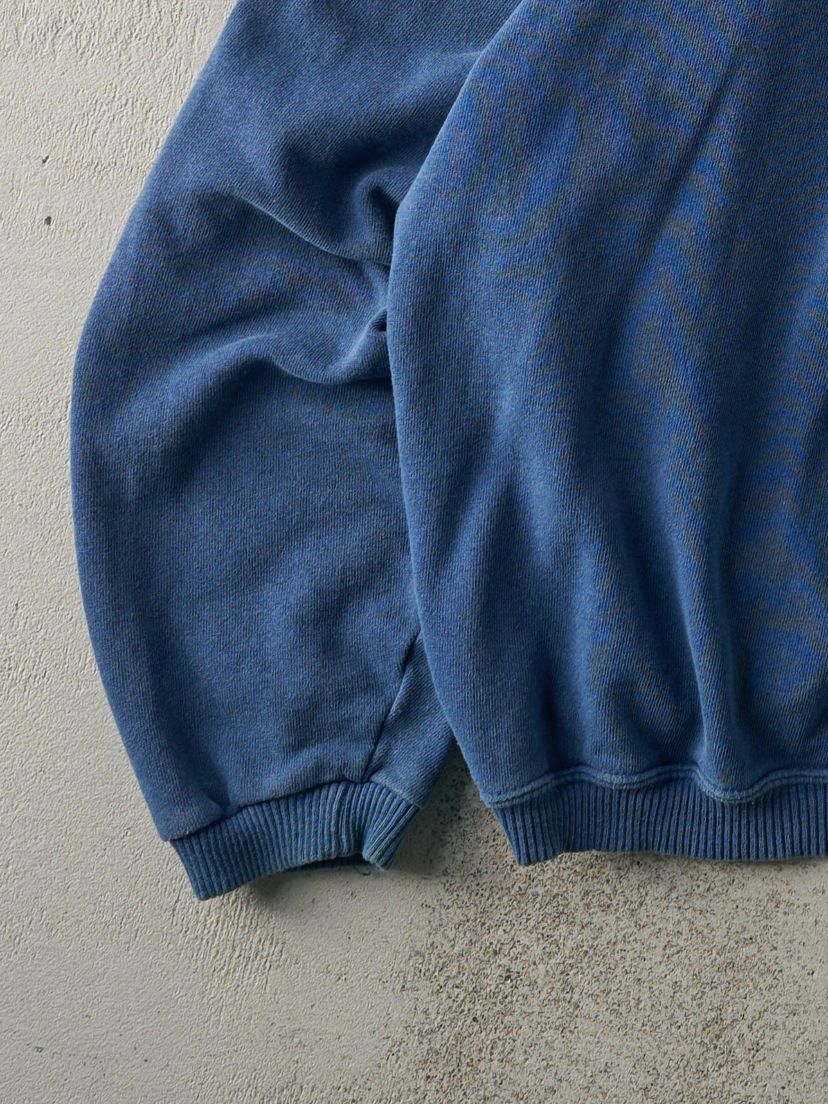 Vintage 90s Slate Blue LL Bean Embroidered Logo Crewneck (XL)