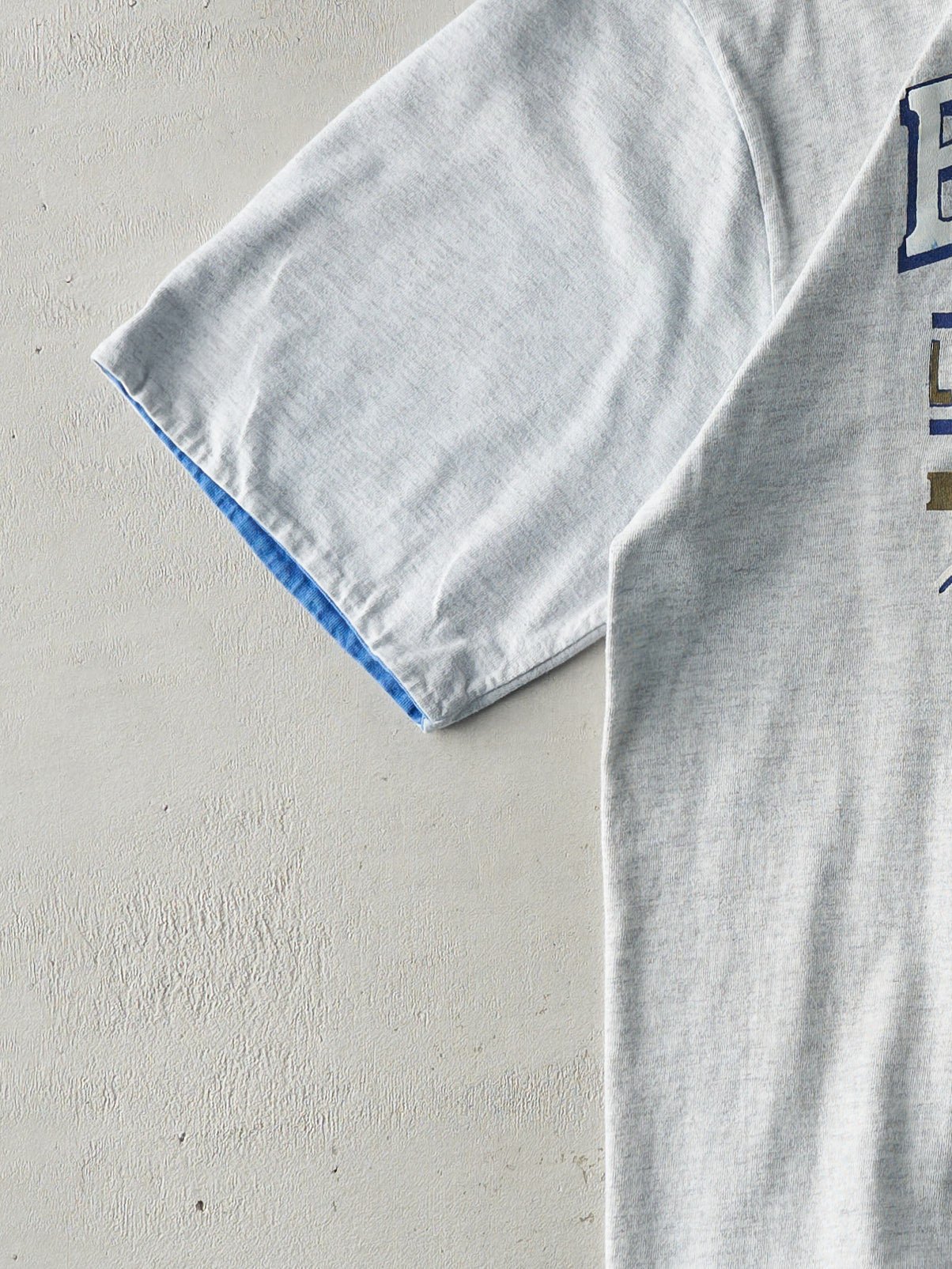 Vintage 92' Grey Toronto Blue Jays Double Neck Tee (M/L)