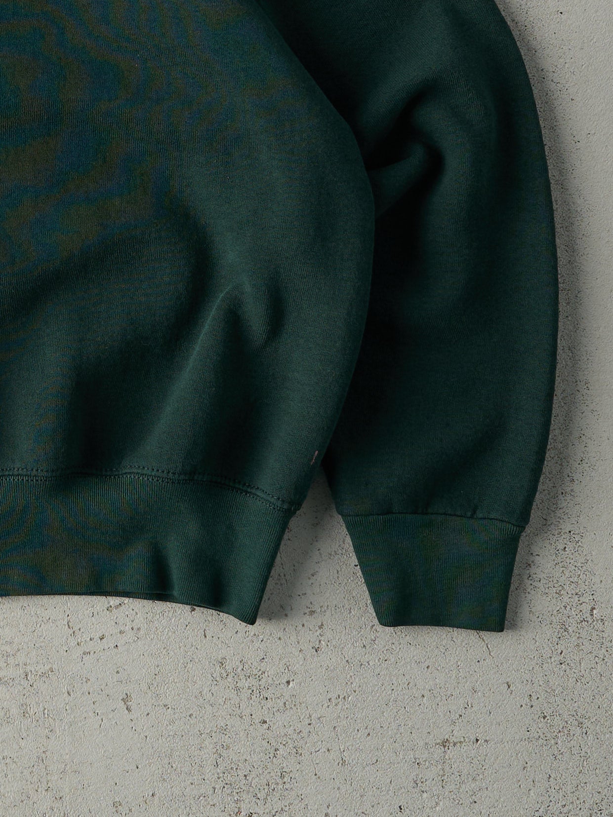 Vintage 90s Forest Green Blank Crewneck (M)