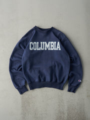 Vintage Y2K Navy Blue Columbia University Crewneck (S)