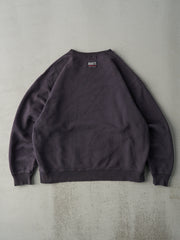 Vintage 90s Faded Navy Roots Logo Boxy Crewneck (XL)