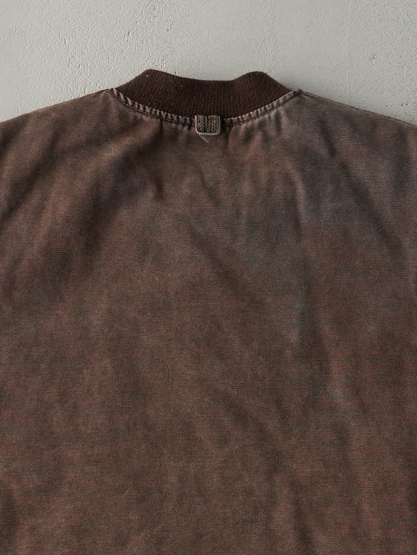 Vintage 90s Faded Brown Tough Duck Work Vest (L)