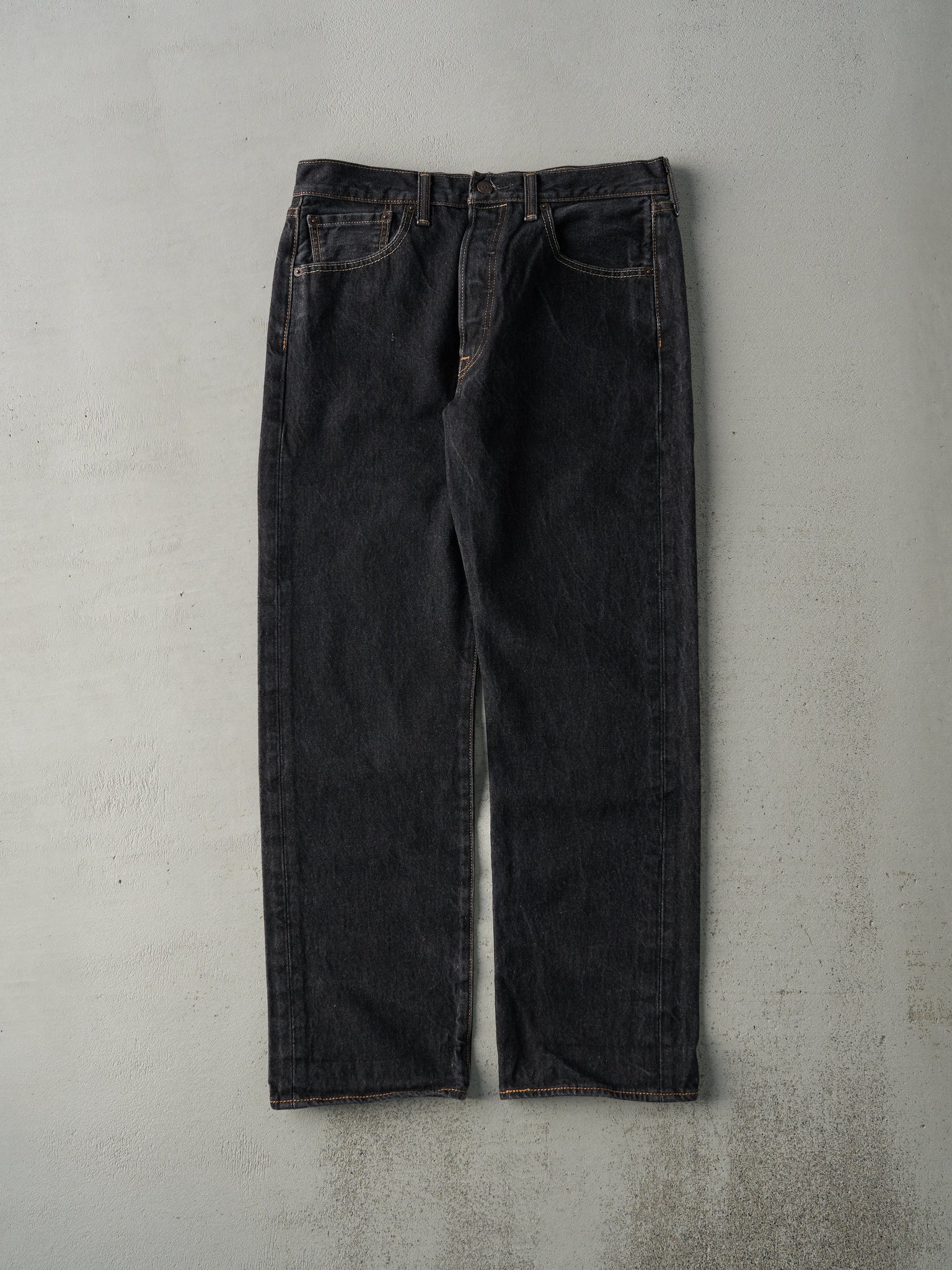 Vintage Y2K Black Levi's 501 Denim Pants (31x28.5)