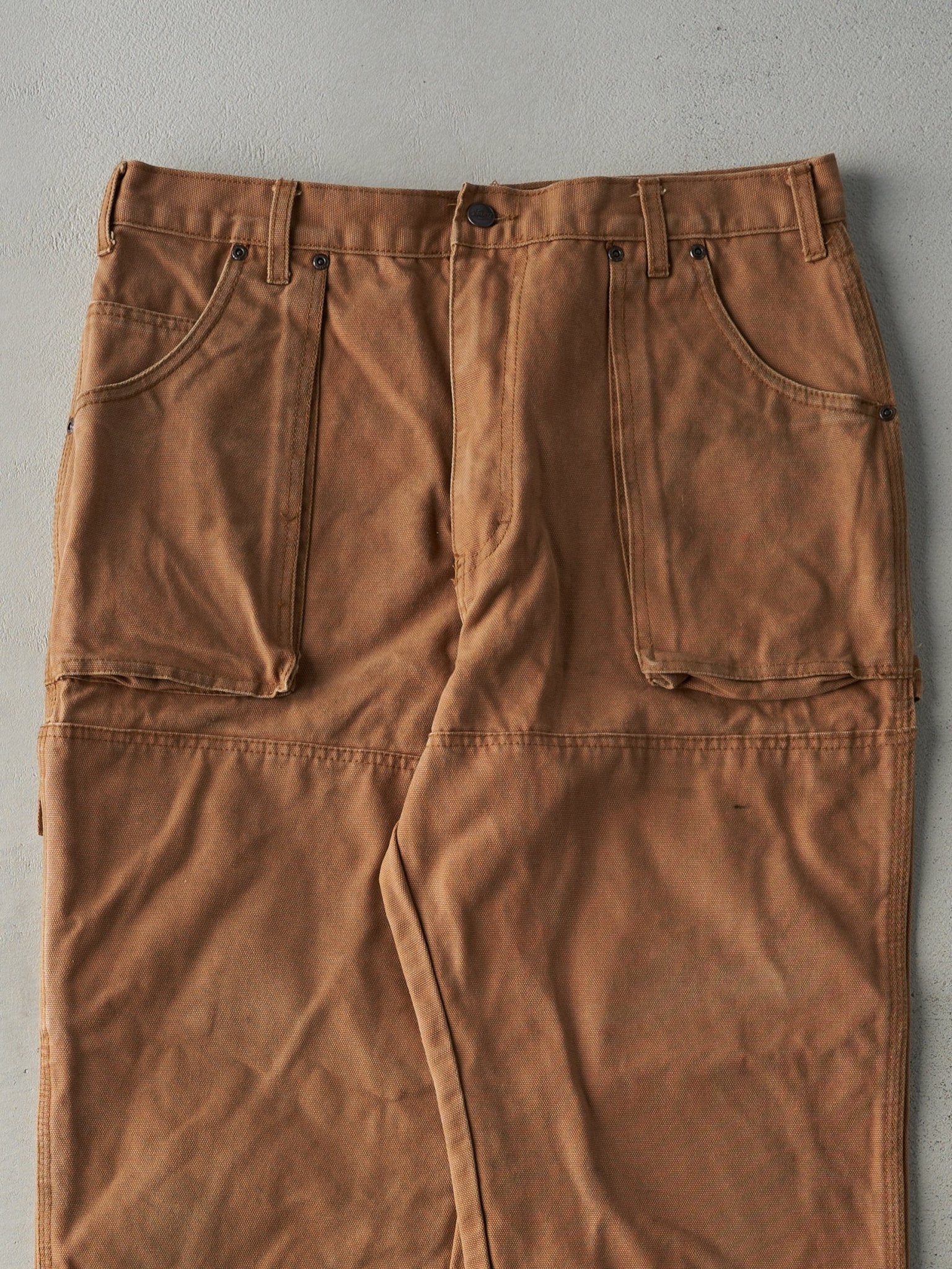 Vintage Y2K Camel Dickies L Pocket Double Knee Carpenter Pants (34x30.5)