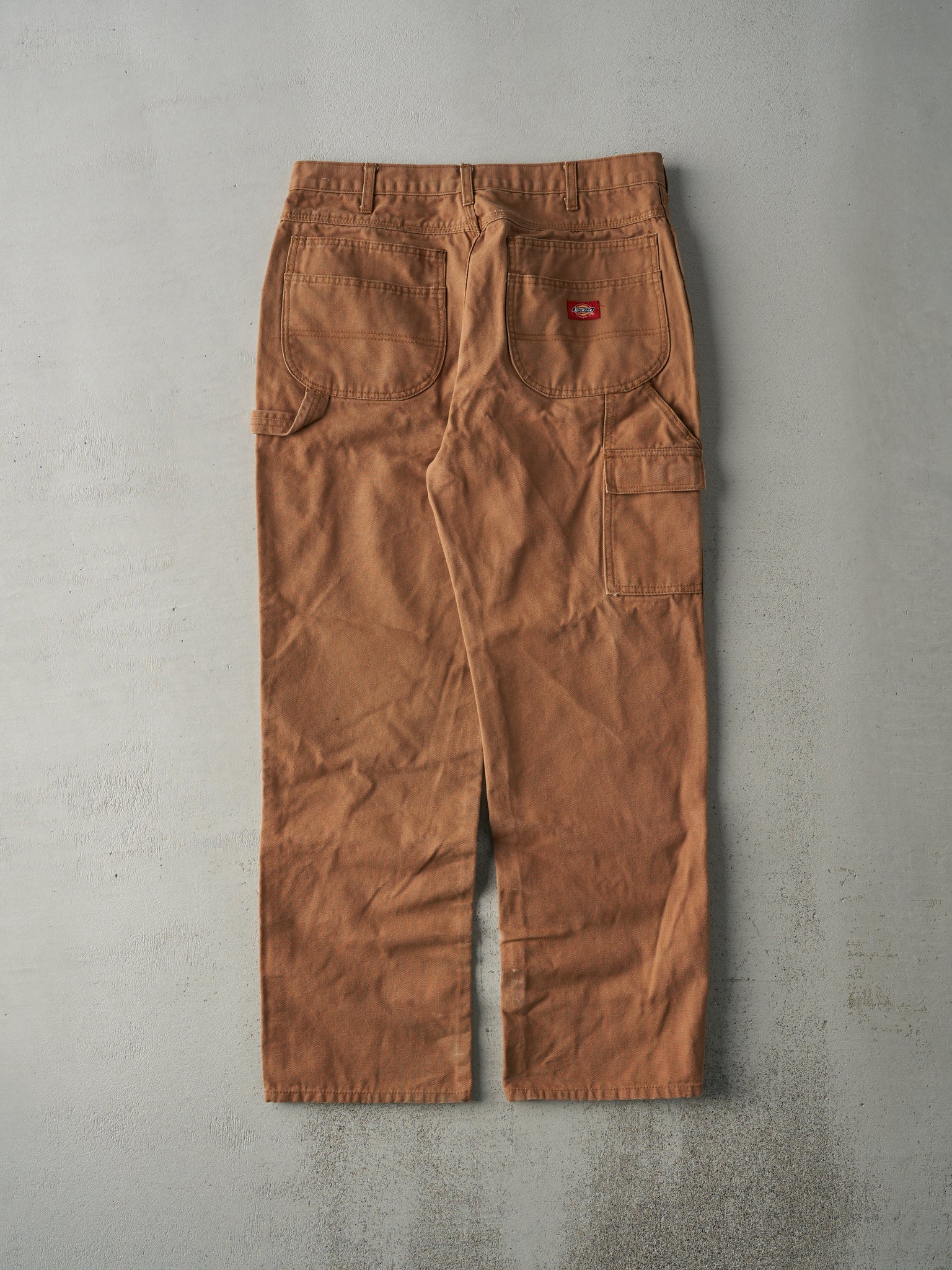 Vintage Y2K Camel Dickies L Pocket Double Knee Carpenter Pants (34x30.5)