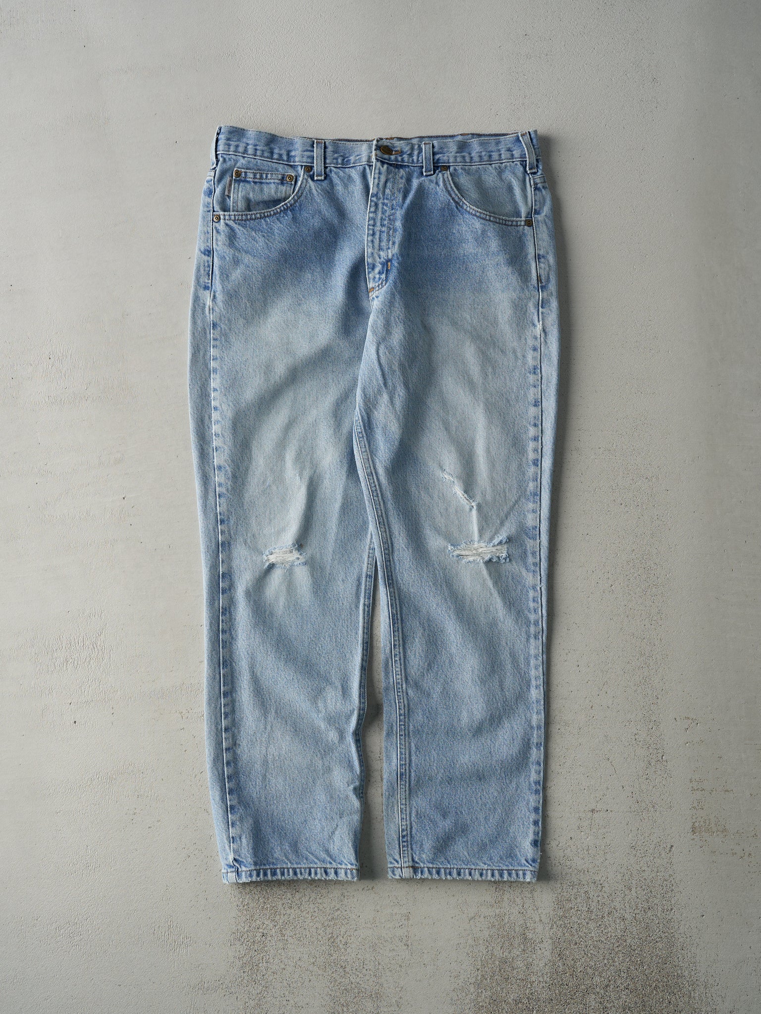 Vintage Y2K Light Wash Carhartt Denim Jeans (36x29.5)