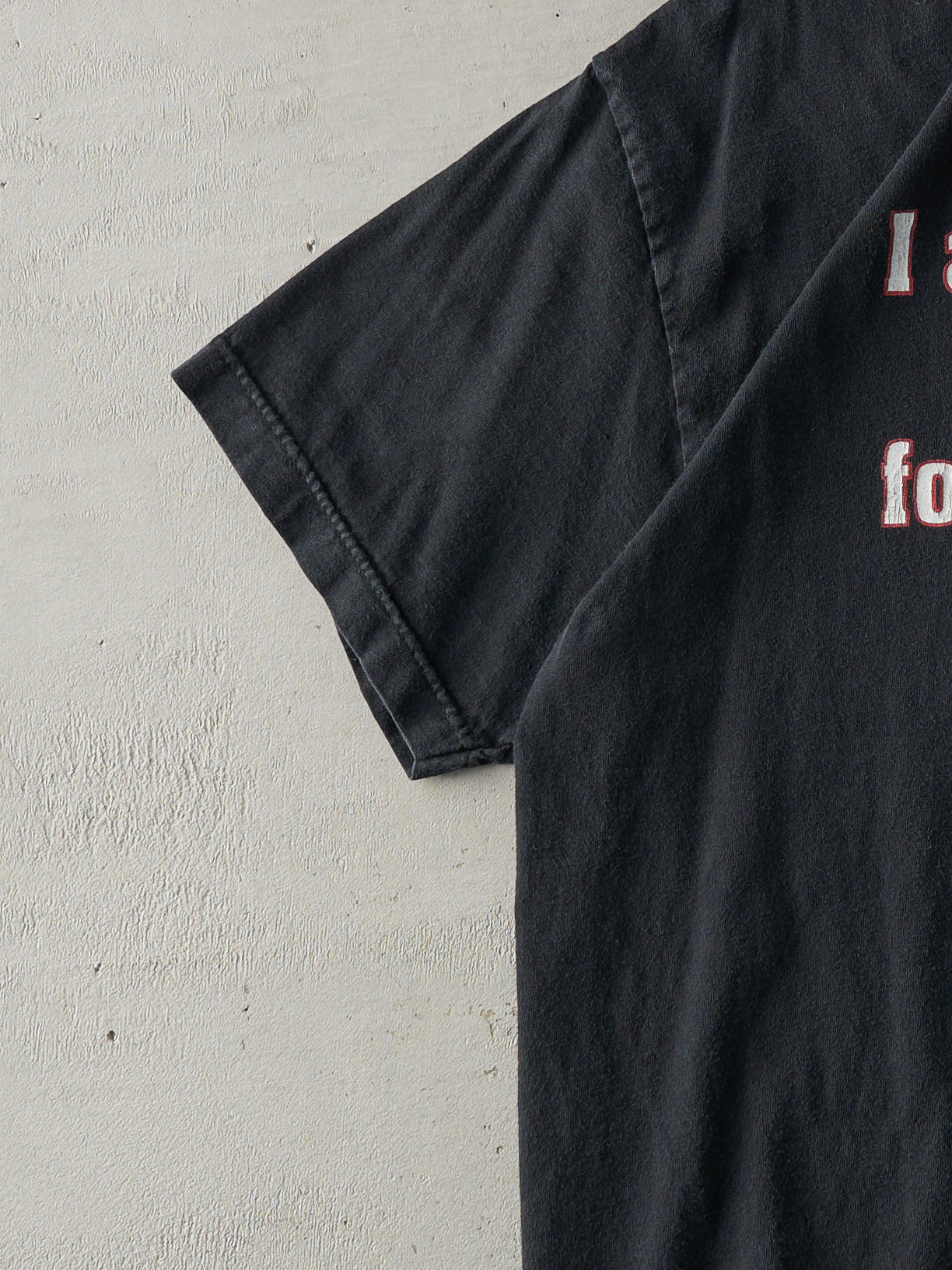 Vintage 03' Faded Black "I Am Not Like You" Tee (M/L)