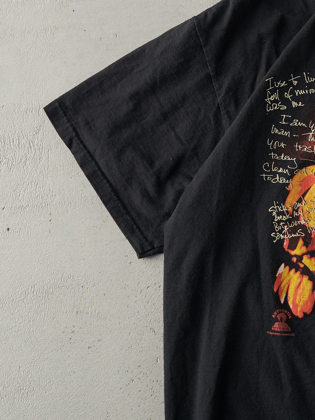 Vintage Y2K Black Jimi Hendrix Tee (L)