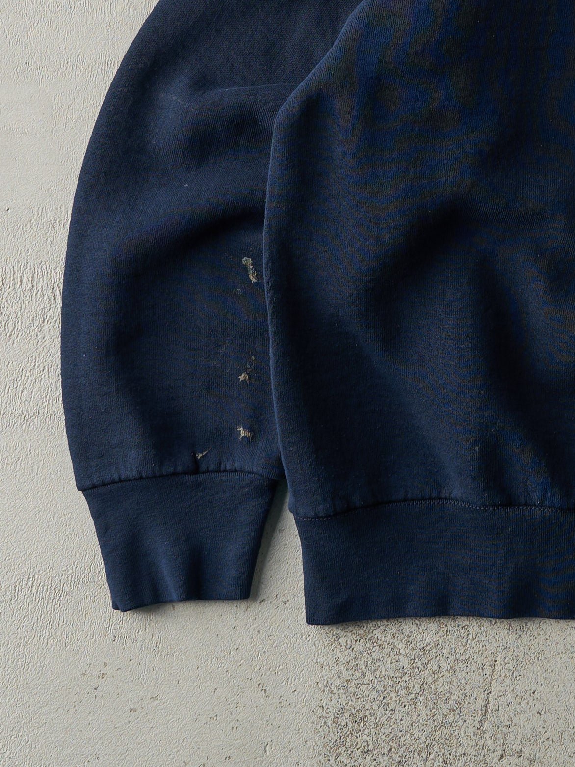 Vintage 90s Navy Blue Blank Crewneck (M/L)