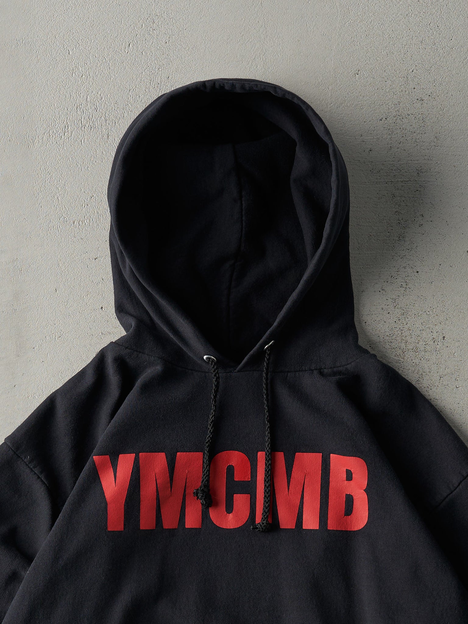 Vintage Y2K Black YMCMB Hoodie (M)