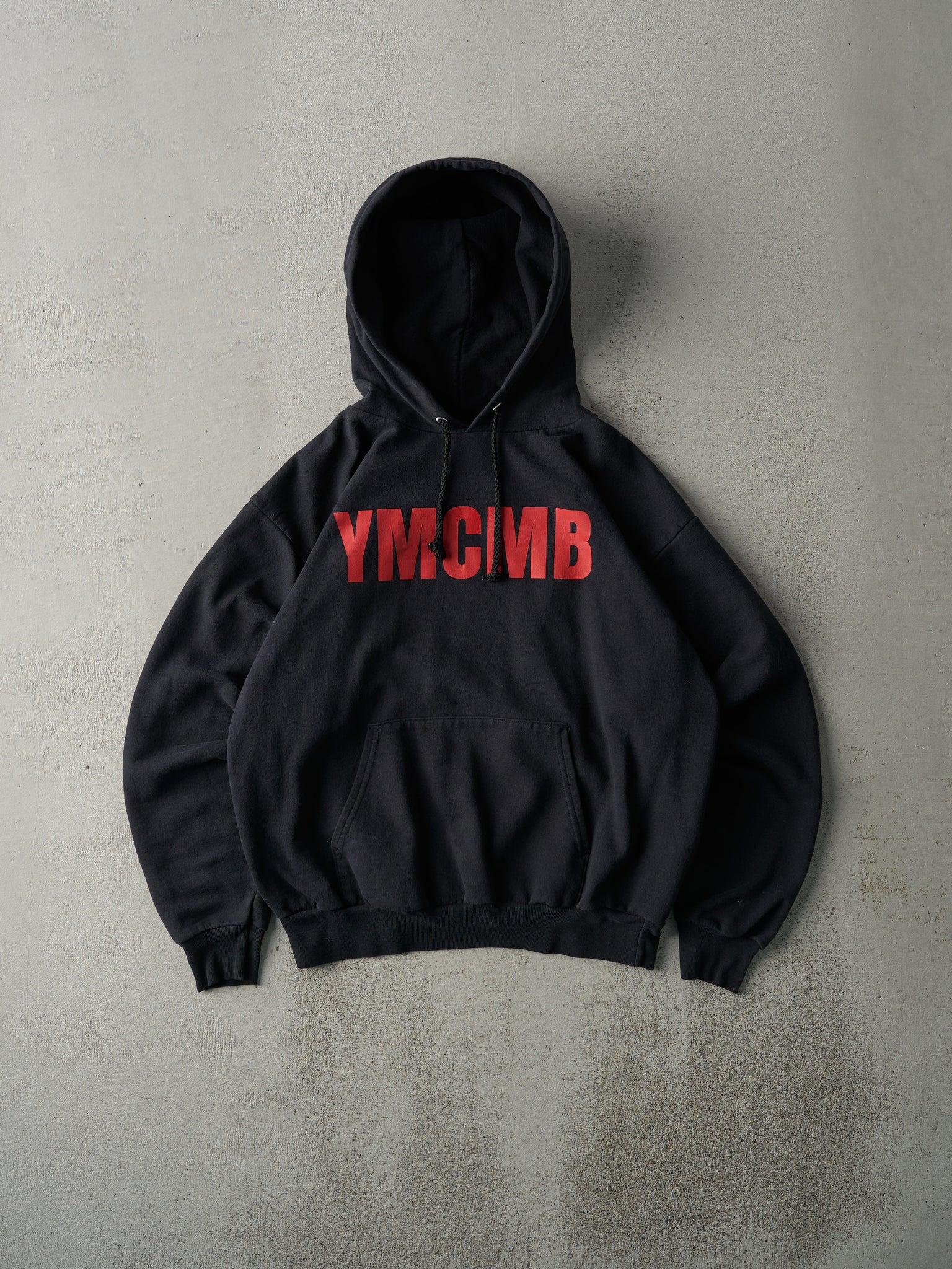 Vintage Y2K Black YMCMB Hoodie (M)