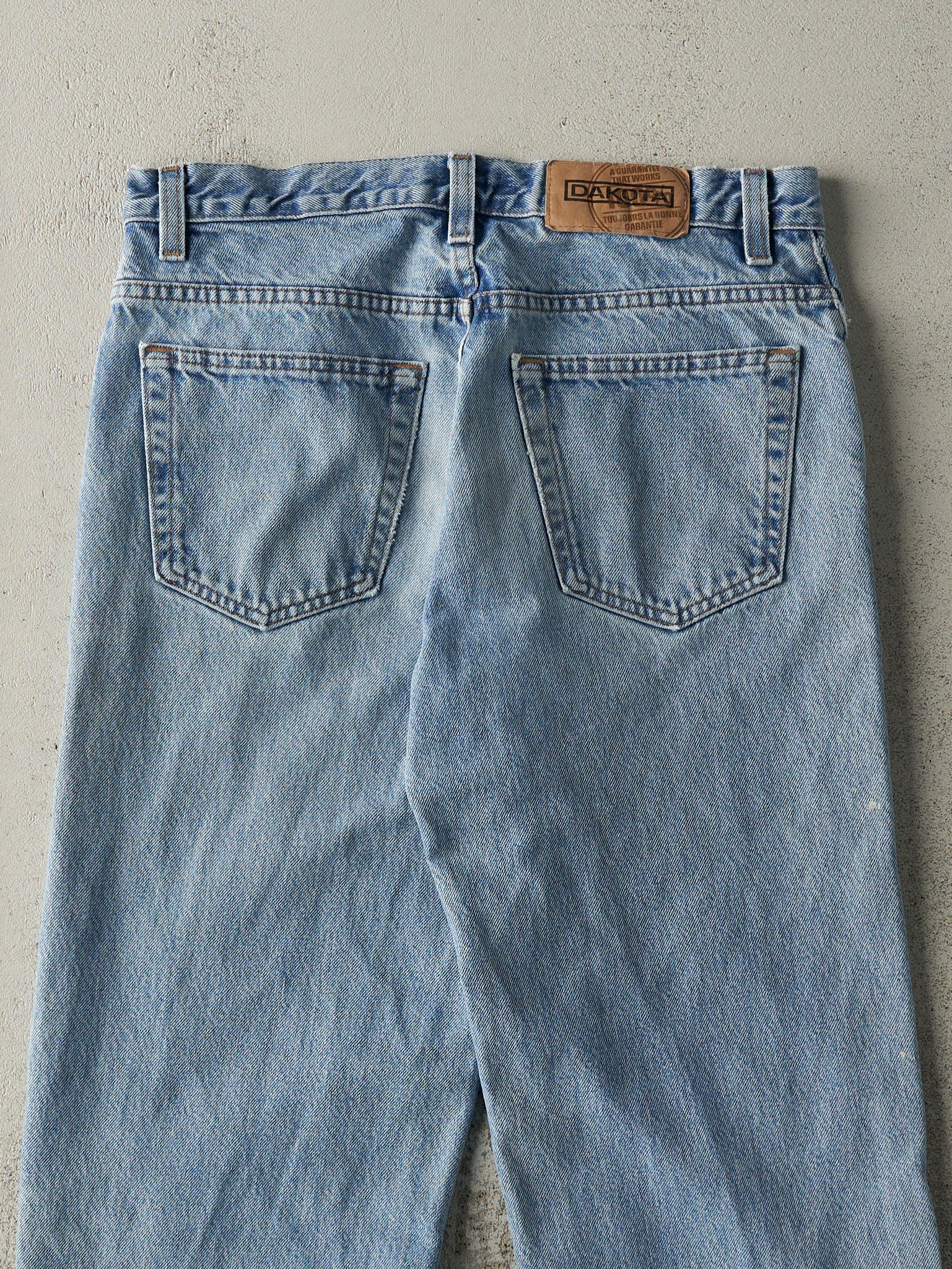 Vintage 90s Light Wash Dakota Jeans (33x32.5)