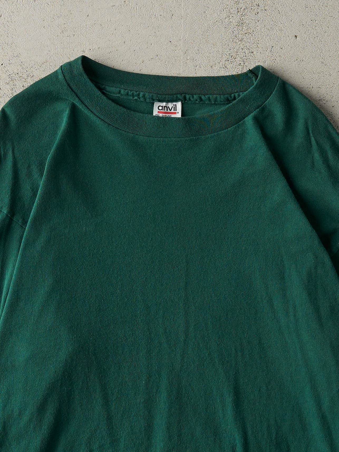 Vintage 90s Green Blank Long Sleeve (L)