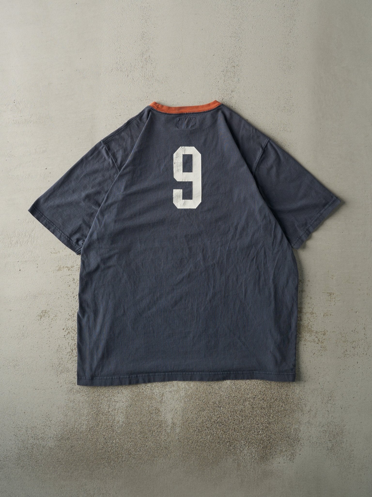 Vintage Y2K Navy Blue & Orange American Eagle Tee (XXL/XXXL)
