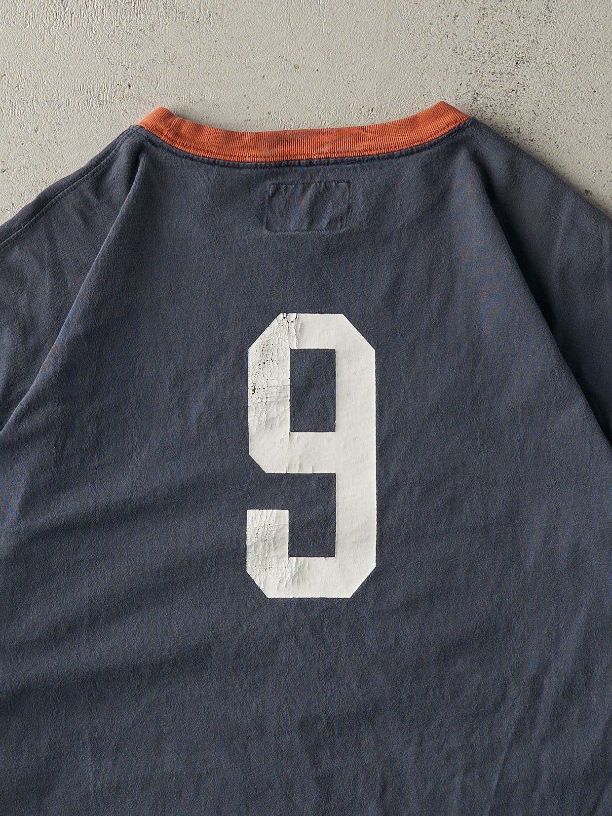 Vintage Y2K Navy Blue & Orange American Eagle Tee (XXL/XXXL)