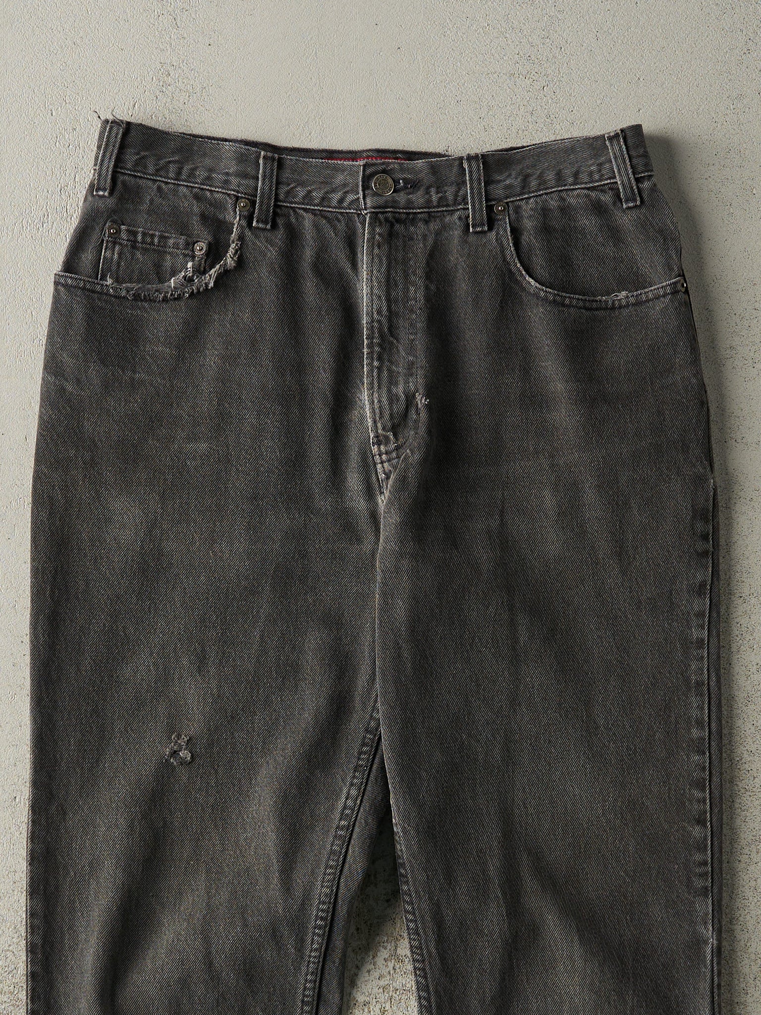 Vintage Y2K Washed Black Old Navy Denim Pants (33x29)