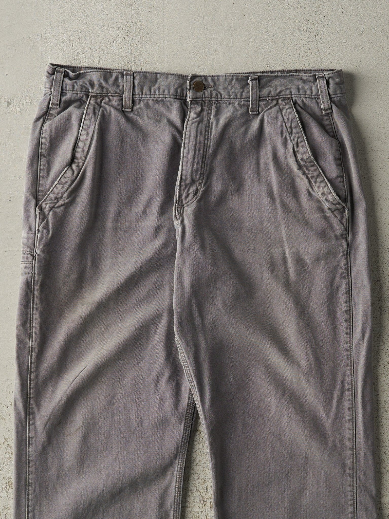Vintage Y2K Grey Carhartt Work Pants (35.5x30.5)
