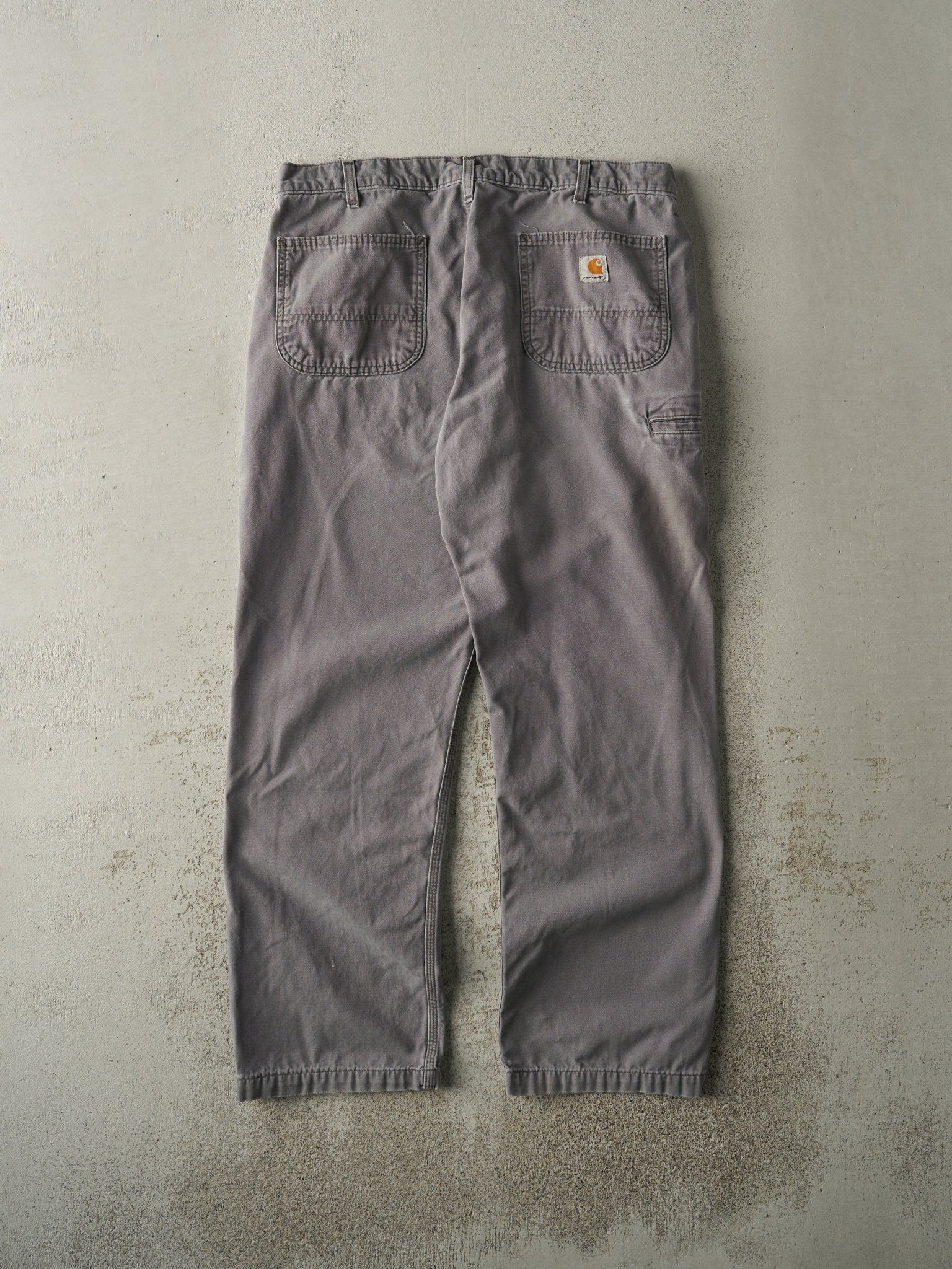 Vintage Y2K Grey Carhartt Work Pants (35.5x30.5)