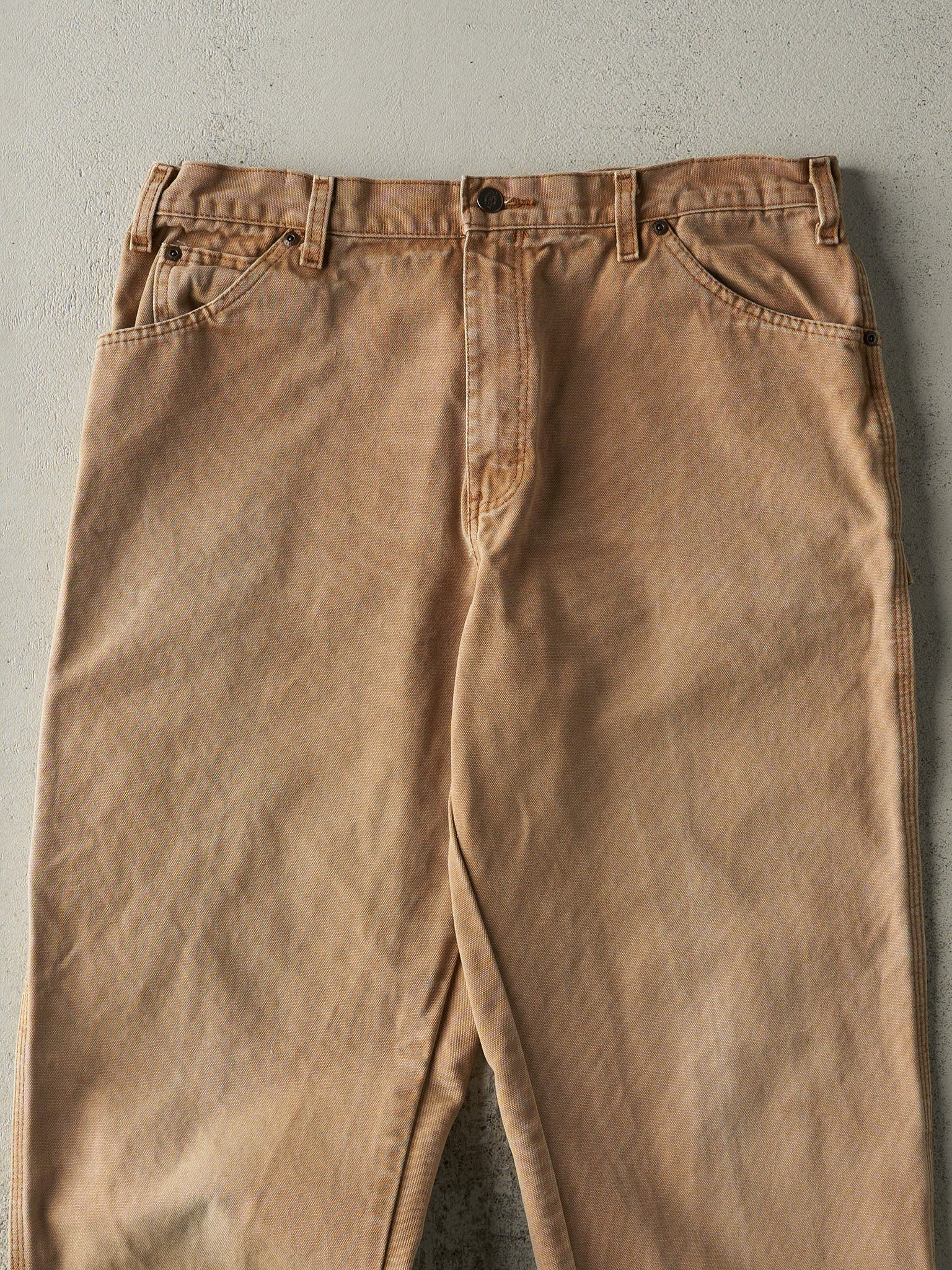 Vintage Y2K Beige Dickies Carpenter Pants (34x33)