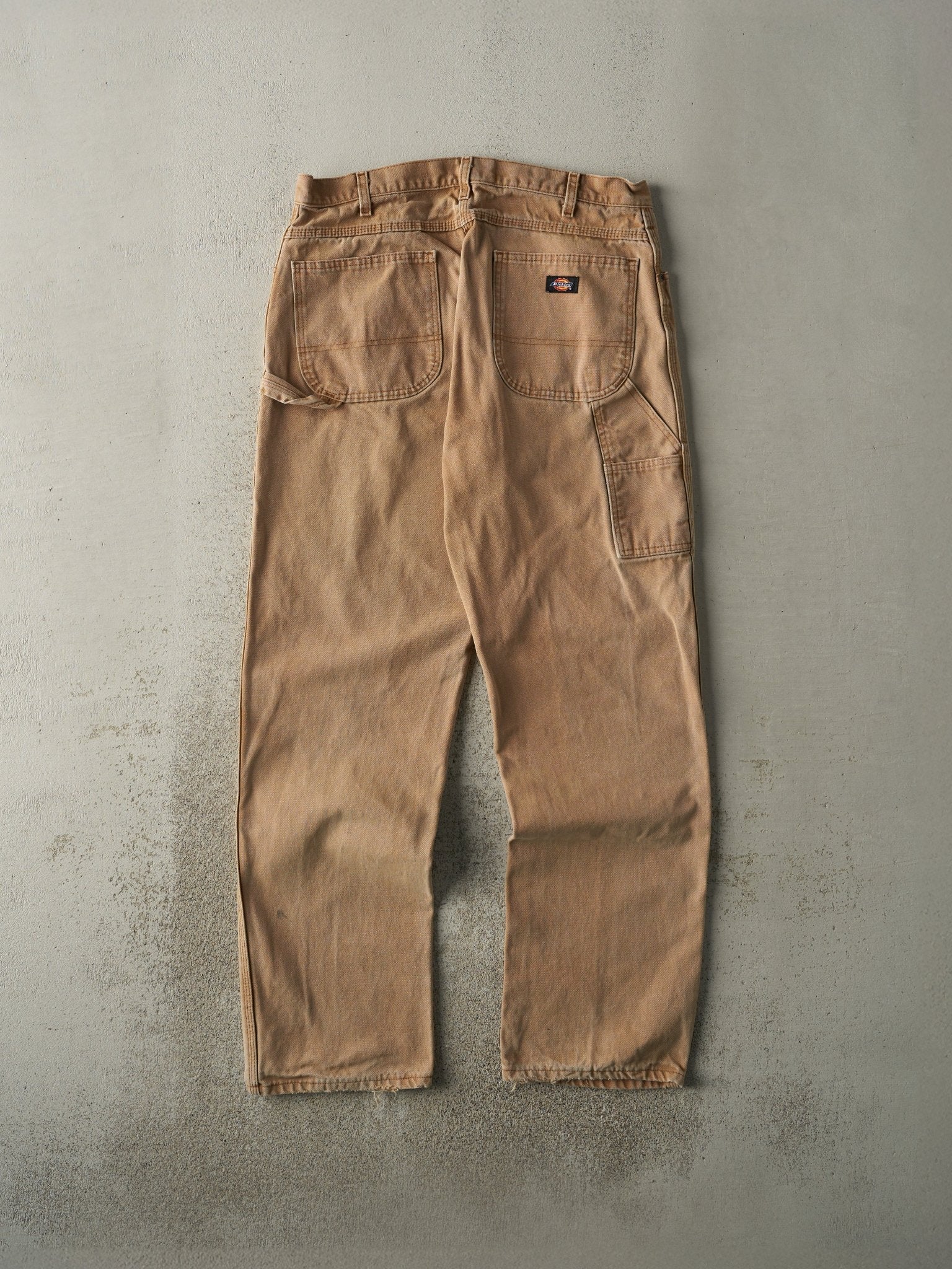 Vintage Y2K Beige Dickies Carpenter Pants (34x33)