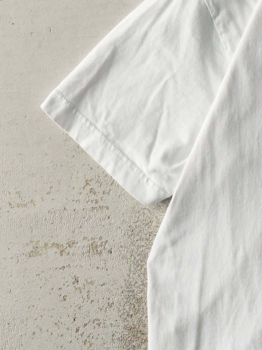 Vintage Y2K White Club Monaco Sport CMX Tee (M)
