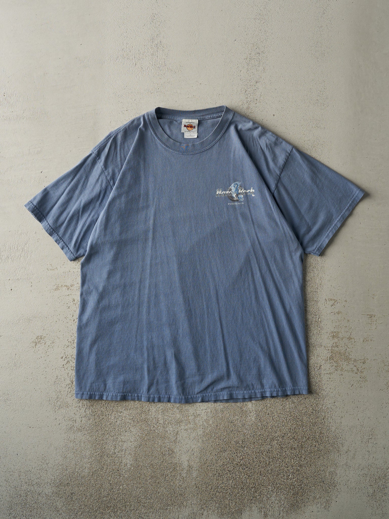 Vintage Y2K Slate Blue Phoenix Hard Rock Cafe Tee (L)