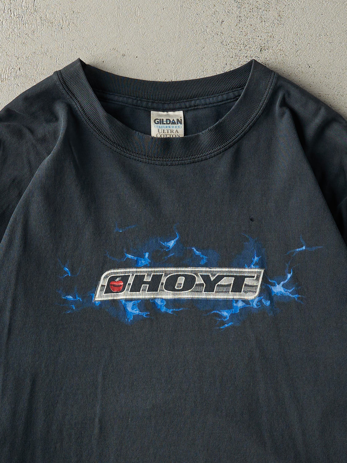 Vintage Y2K Faded Black Hoyt Archery Long Sleeve (L)