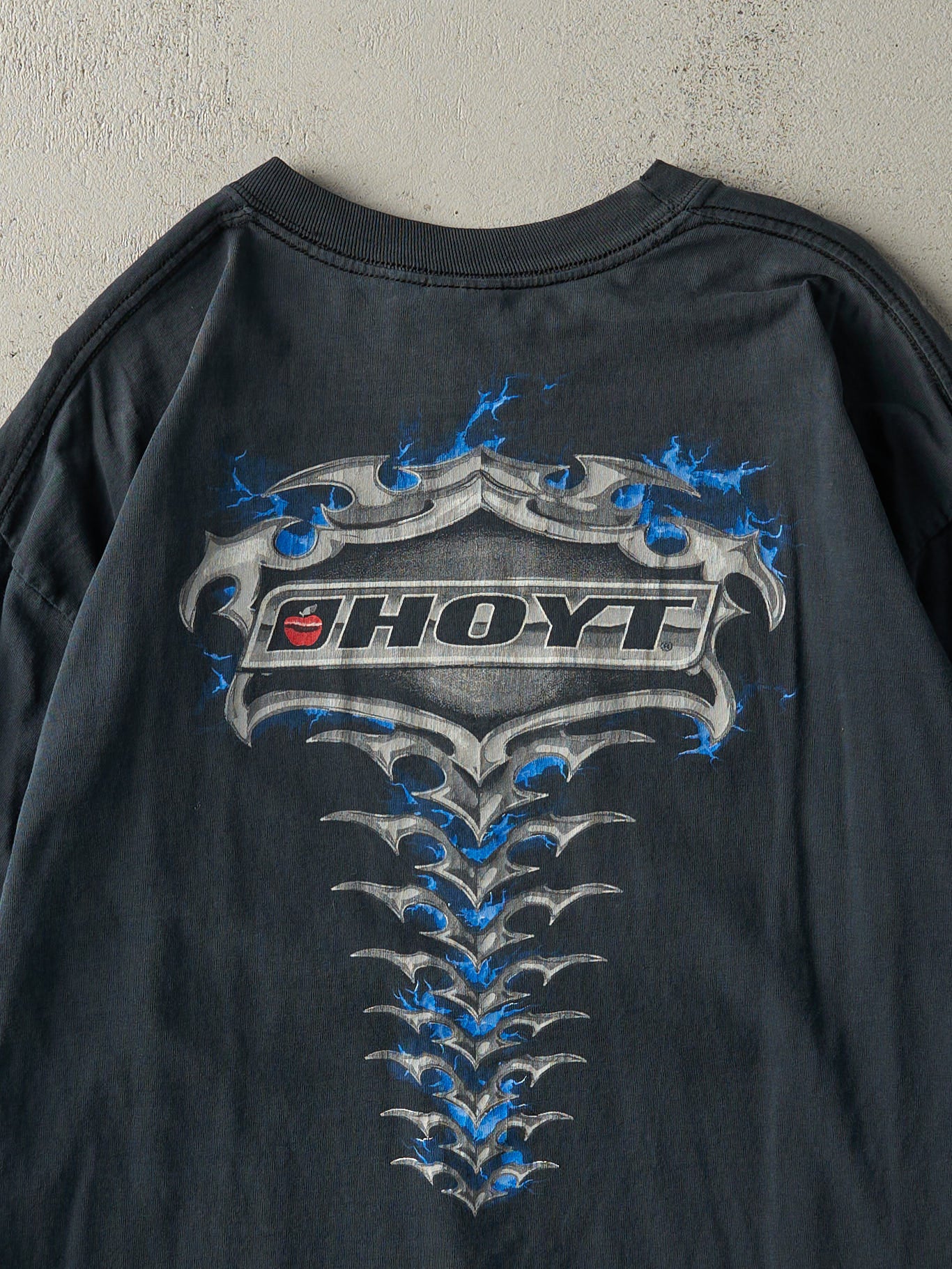 Vintage Y2K Faded Black Hoyt Archery Long Sleeve (L)