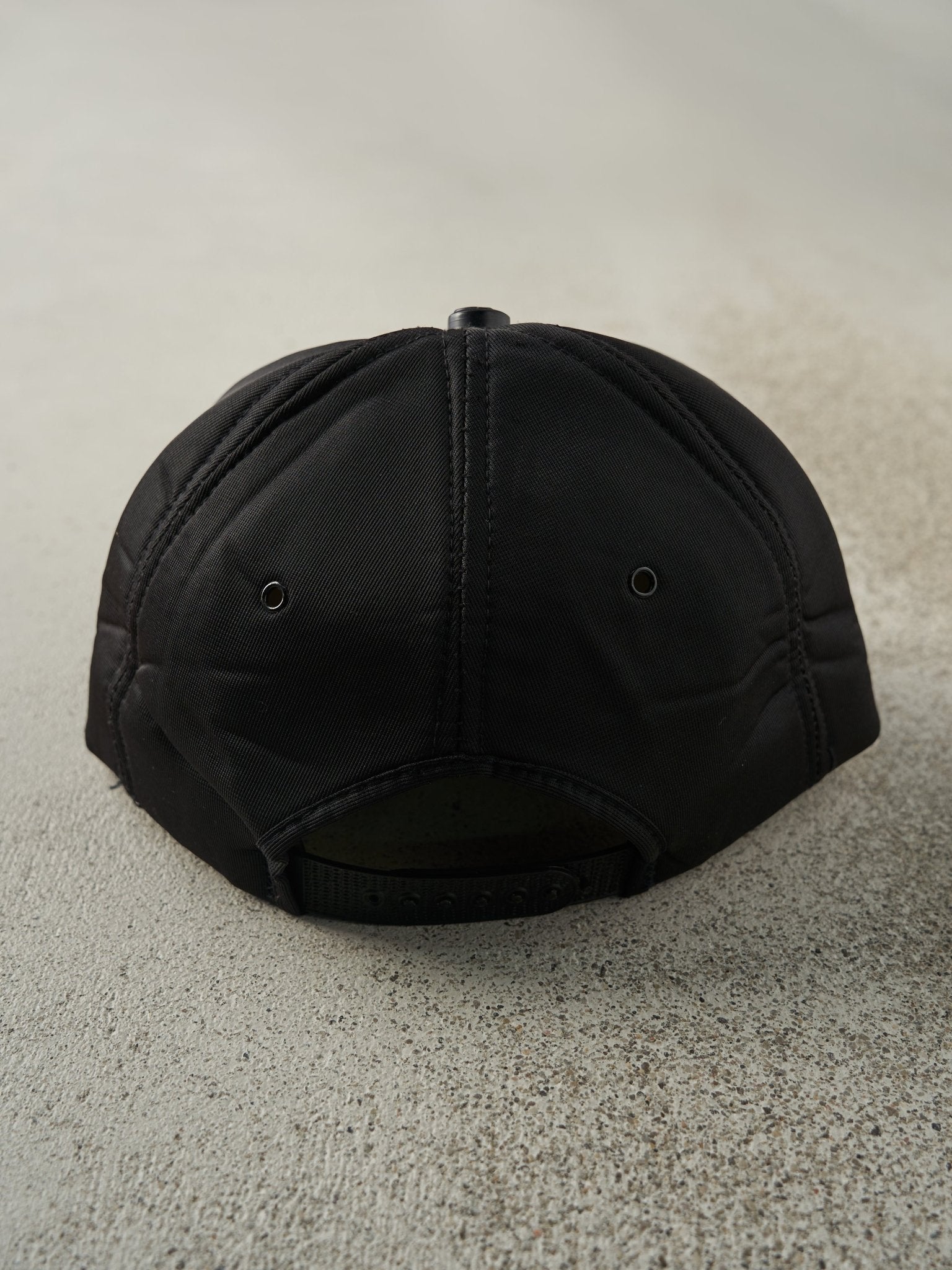 Vintage 80s Black Eagle International Foam Snapback Hat