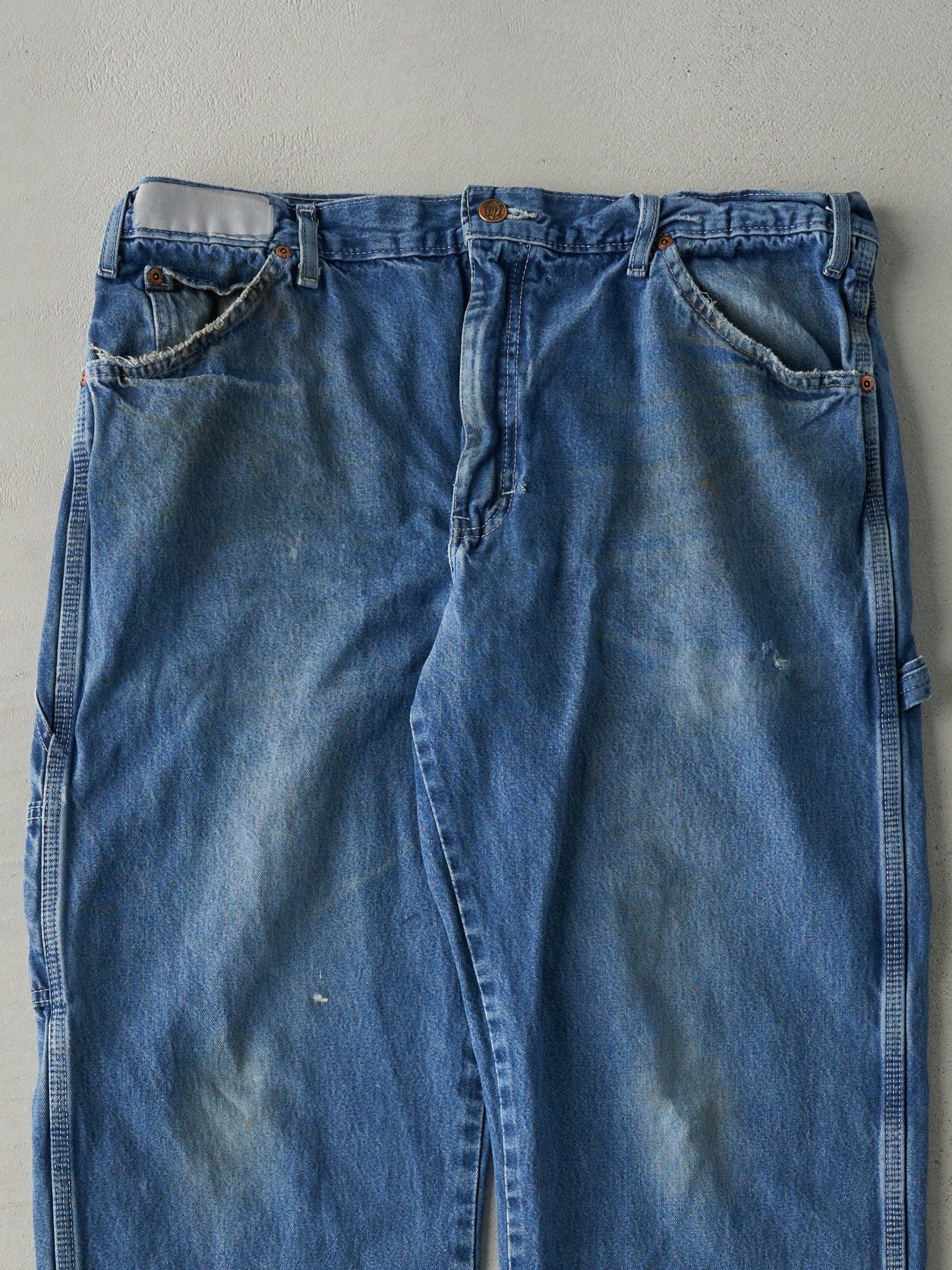 Vintage 90s Mid Wash Dickies Carpenter Pants (36x28.5)