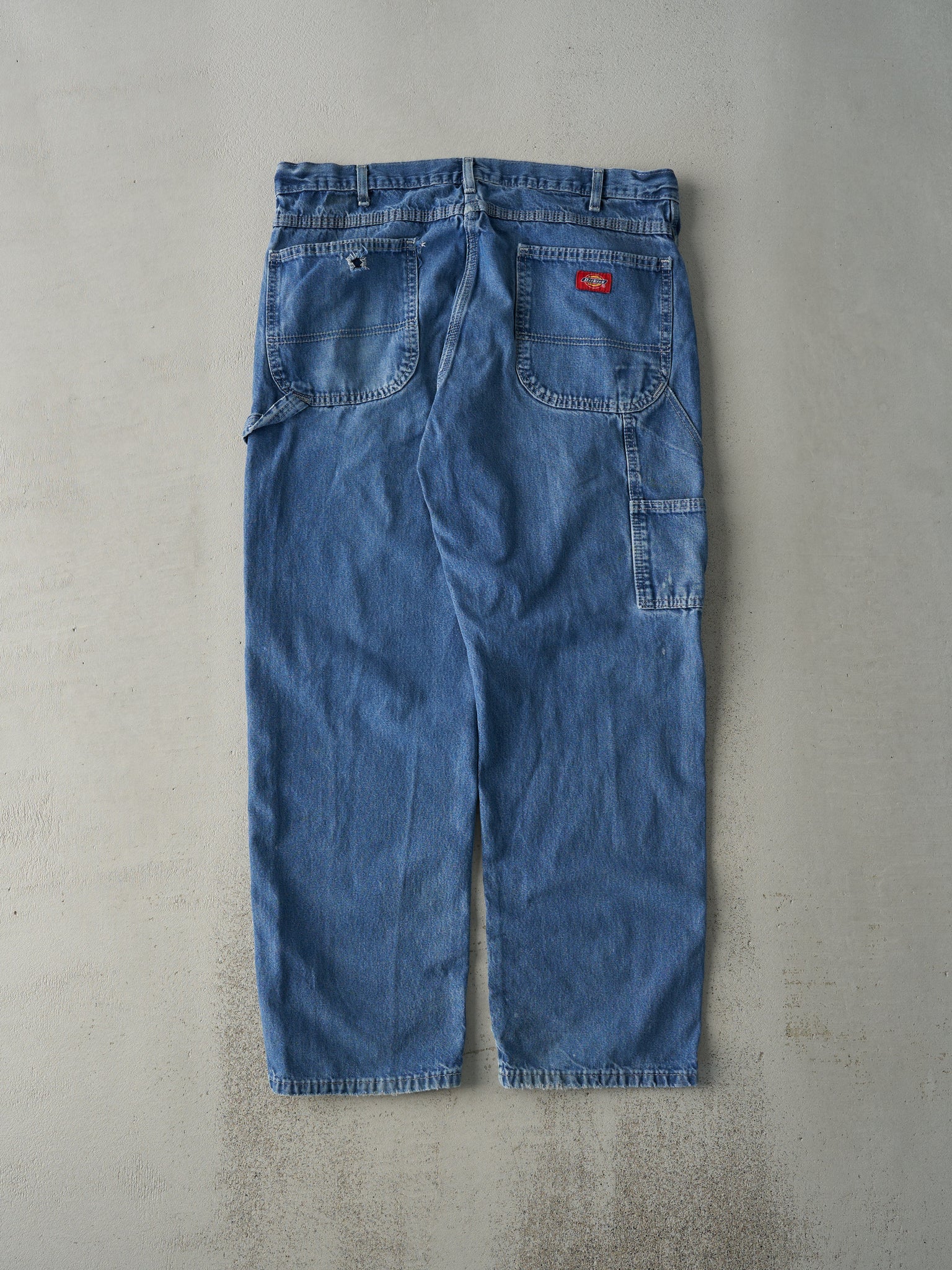 Vintage 90s Mid Wash Dickies Carpenter Pants (36x28.5)