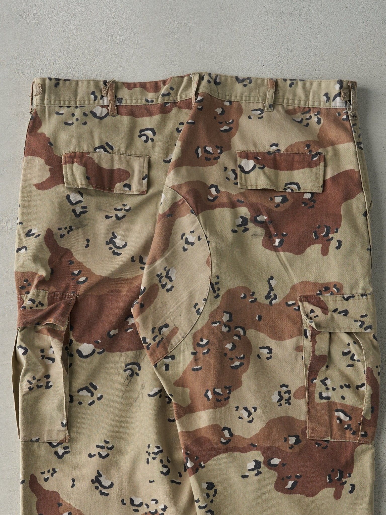 Vintage 90s Desert Camo Double Knee Army Pants (41x31)