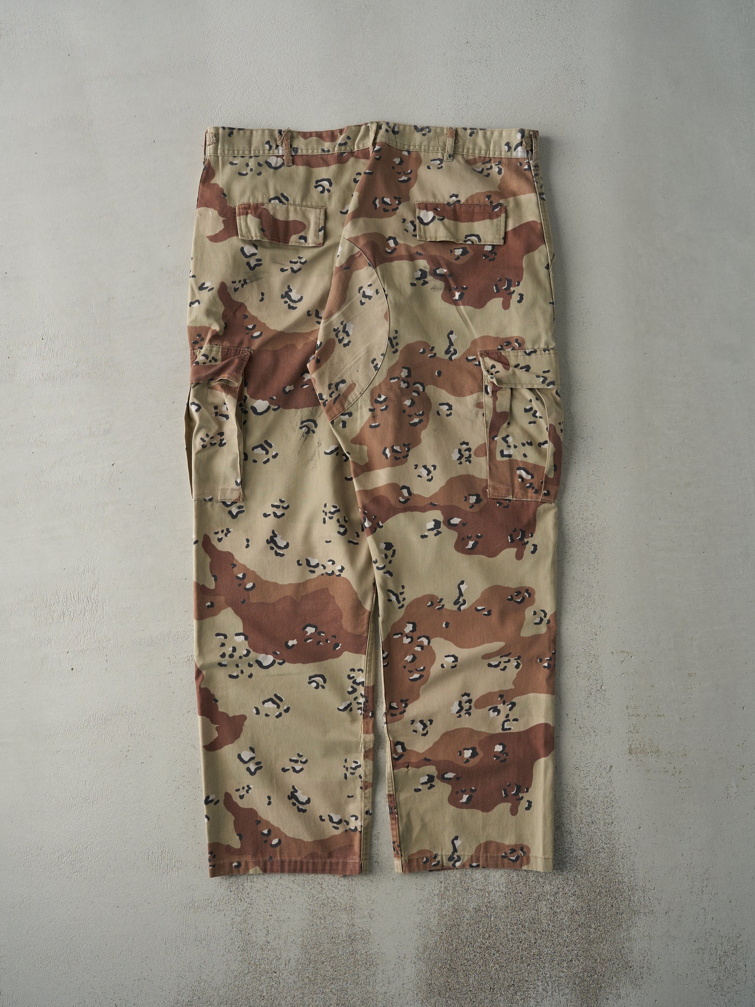 Vintage 90s Desert Camo Double Knee Army Pants (41x31)