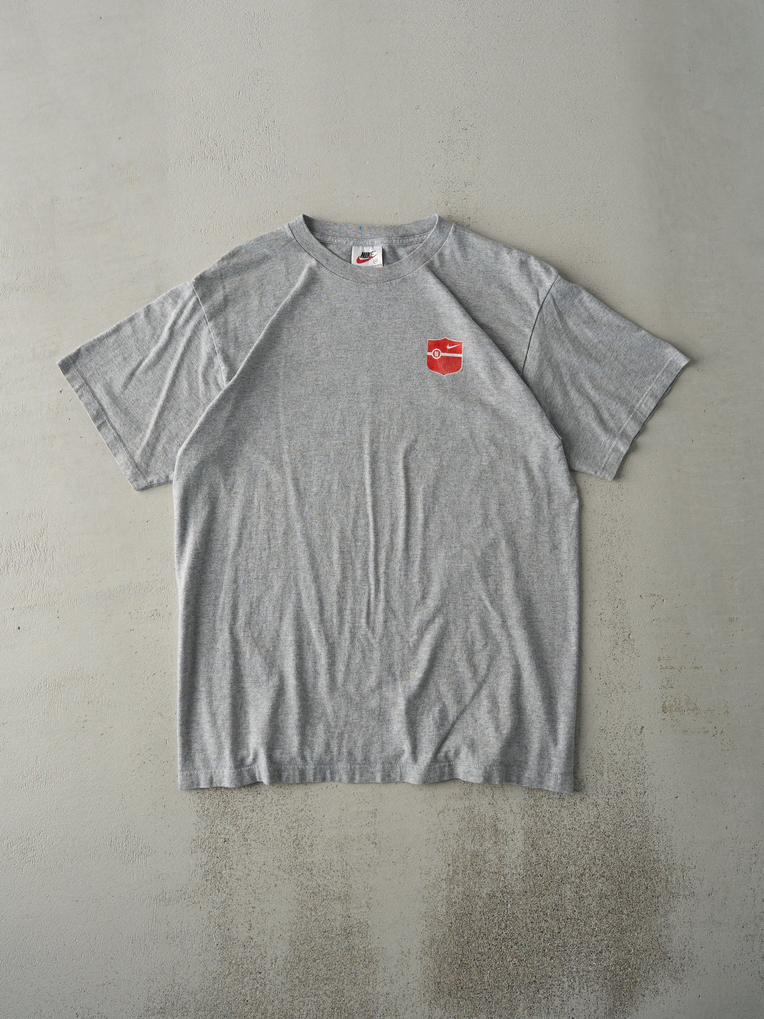 Vintage 90s Grey Nike Athletics Tee (M)