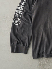 Vintage 90s Faded Black Yamaha Apex Long Sleeve (M)