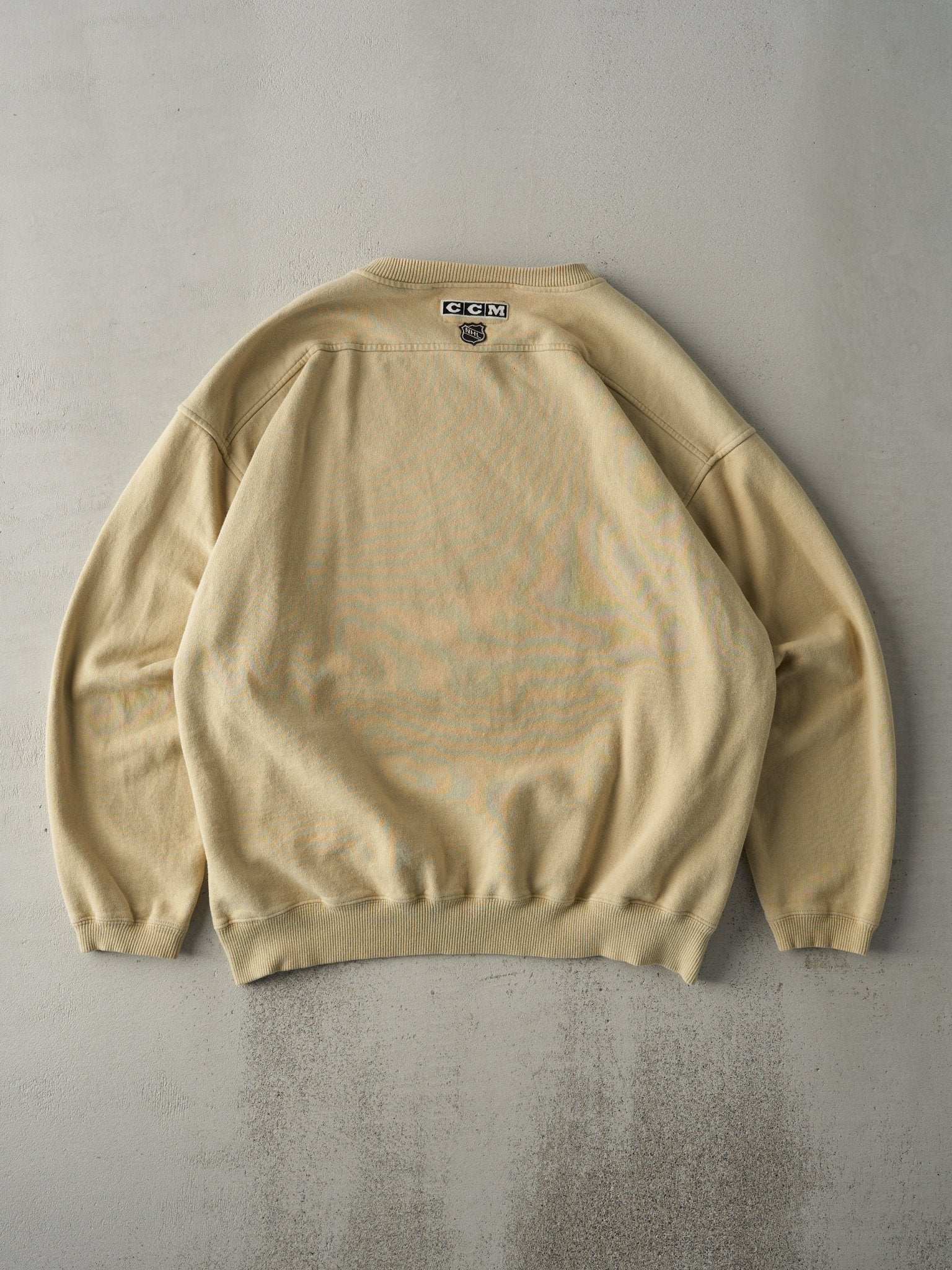 Vintage 90s Beige Toronto Maple Leafs Crewneck (XL/XXL)