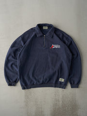 Vintage 90s Navy Roots NHLPA "Be A Player" Crewneck (L)