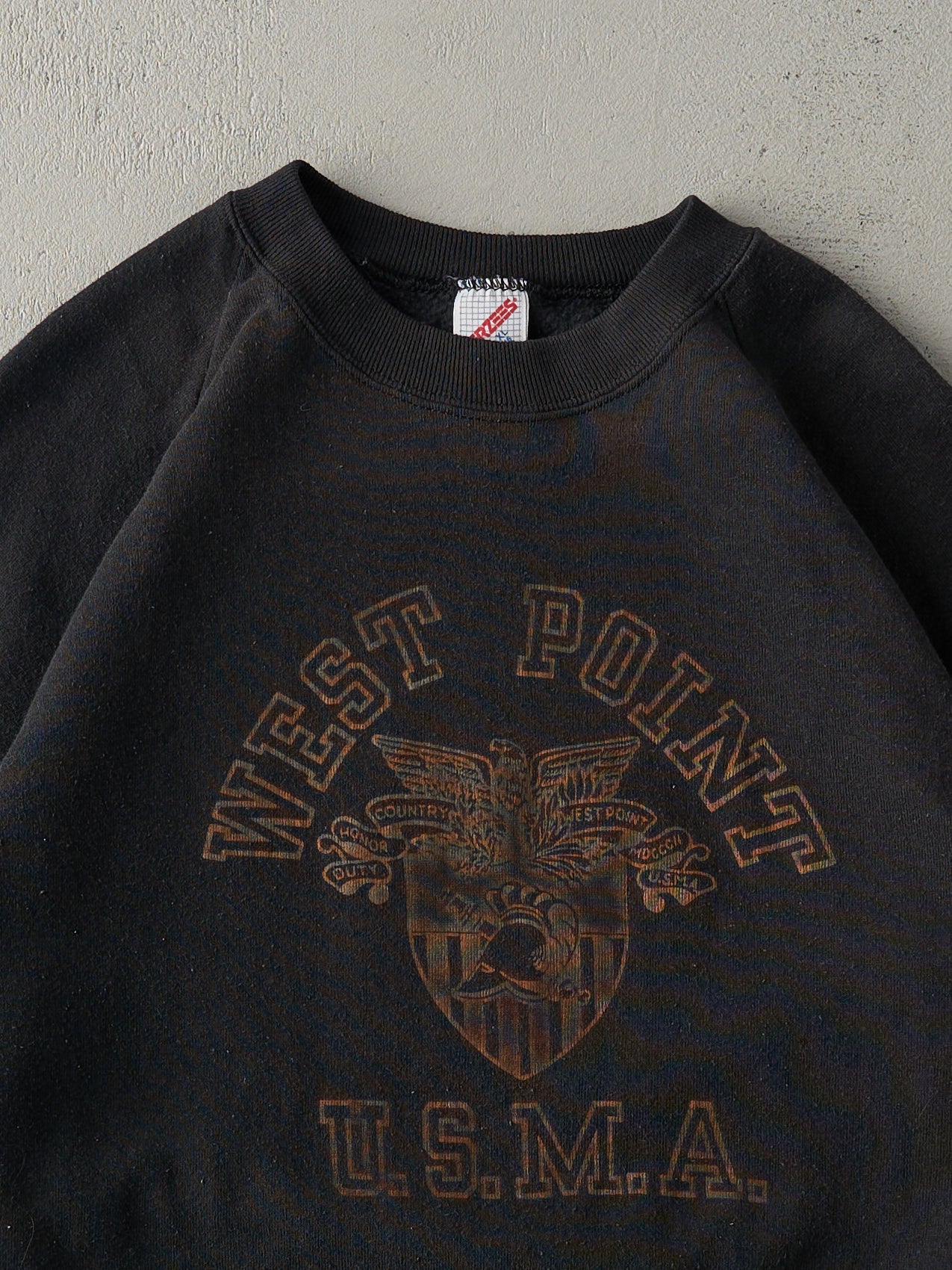 Vintage 80s Black West Point USMA Crewneck (M)