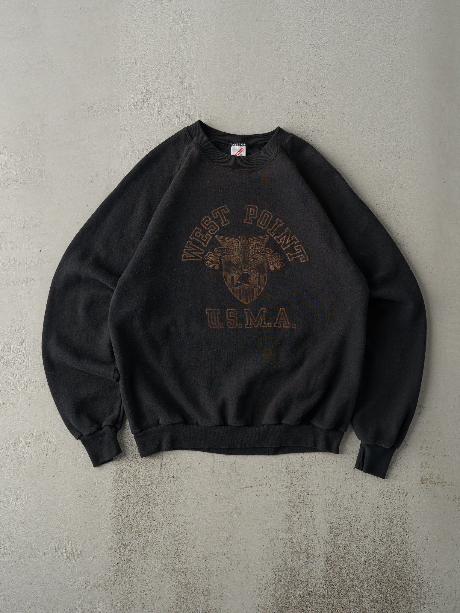 Vintage 80s Black West Point USMA Crewneck (M)