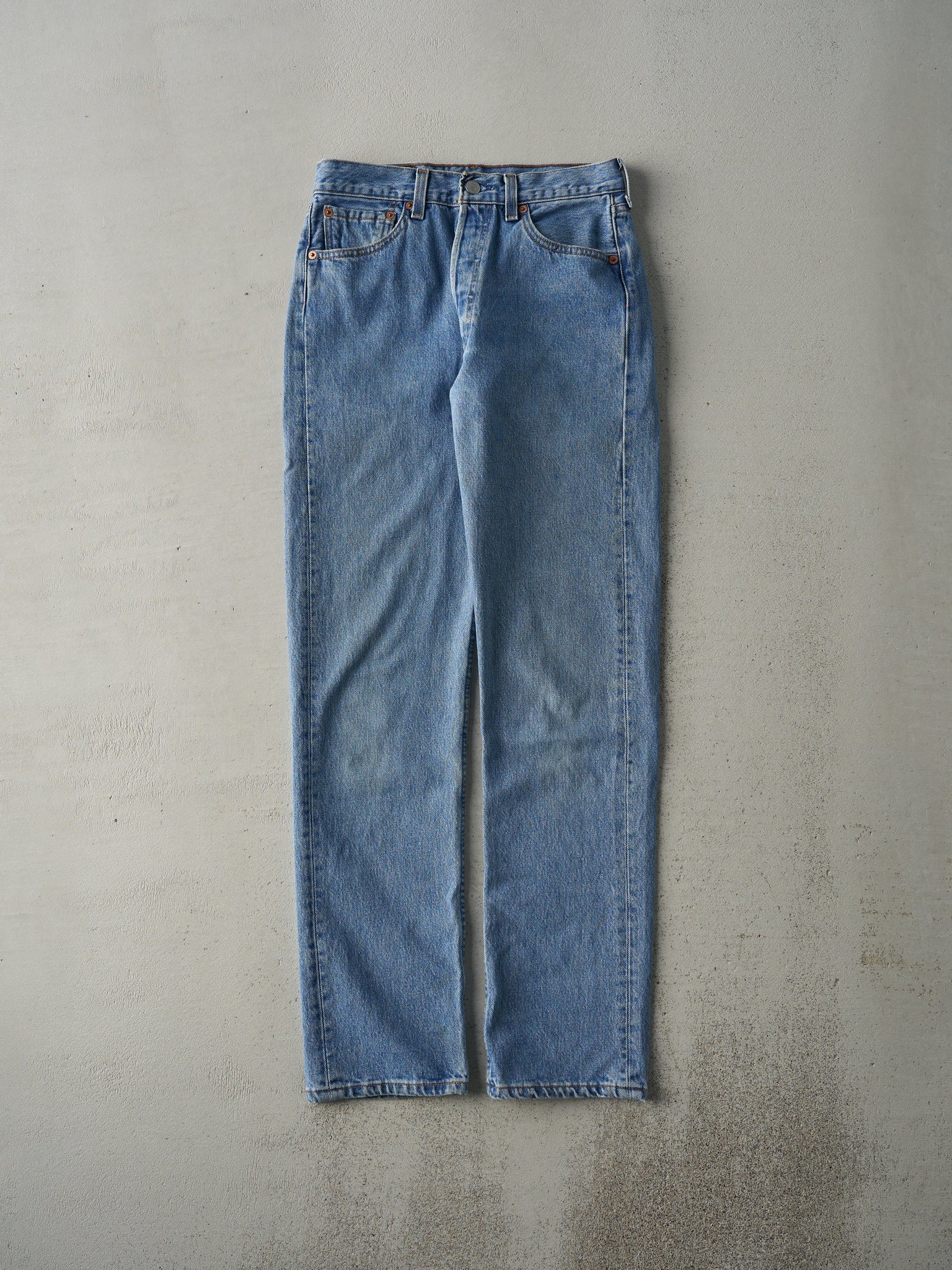 Vintage 90s Light Wash Levi's 501 Jeans (28x31)