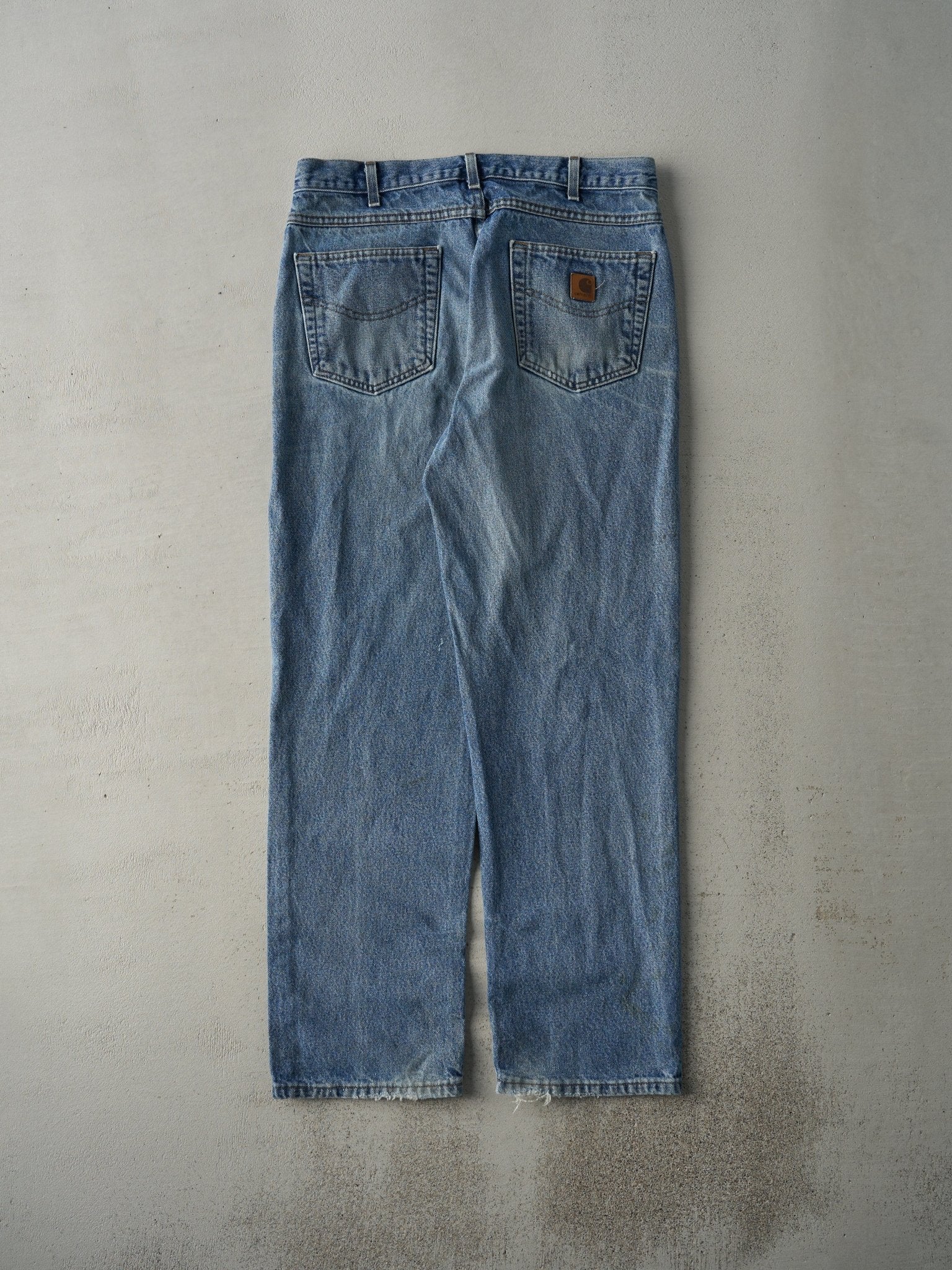Vintage Y2K Light Wash Carhartt Jeans (34x31)
